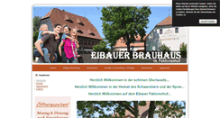 Desktop Screenshot of brauhaus-weise.de